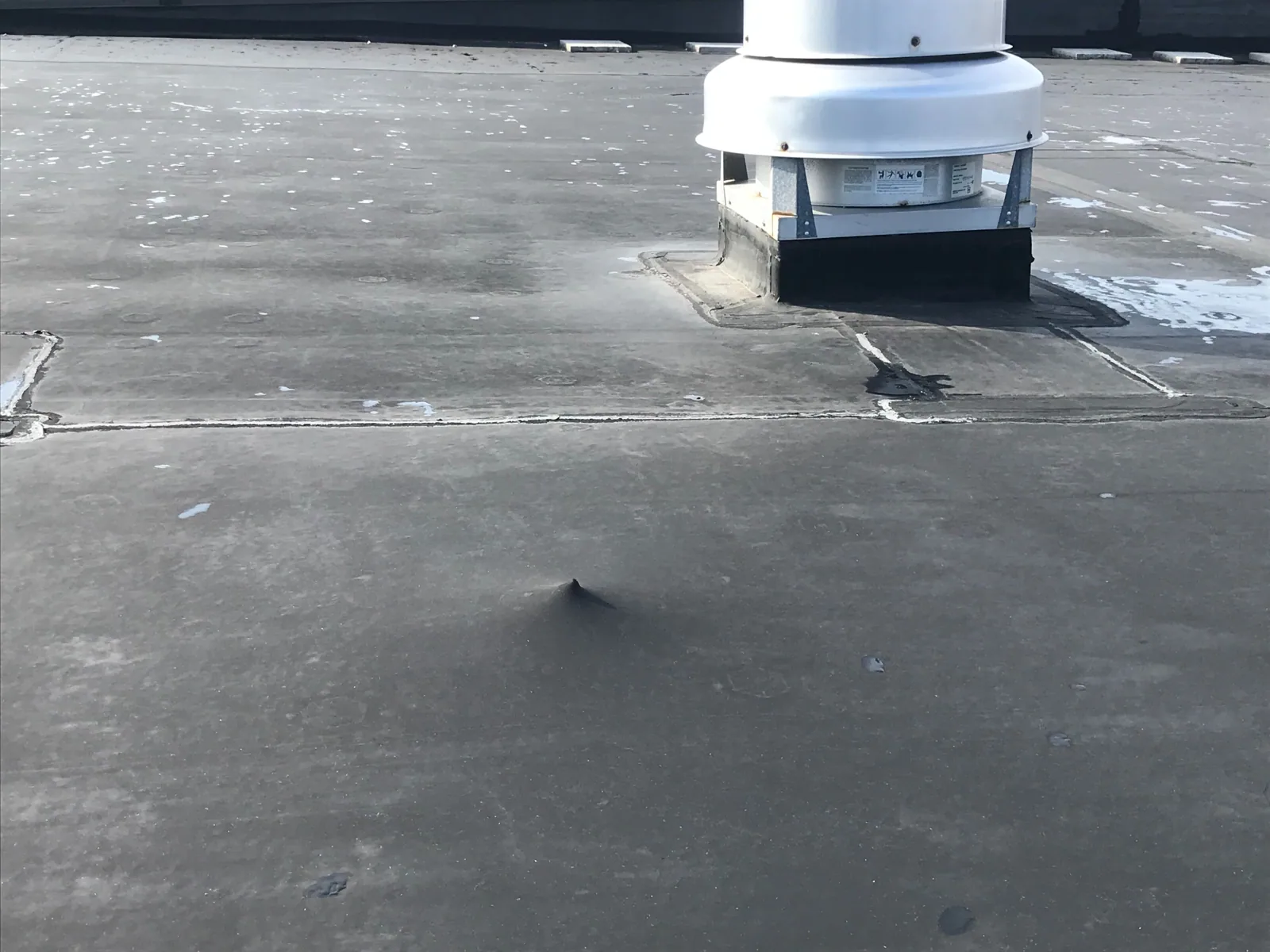 Commercial Roof Membrane Puncture Repair in Pomona