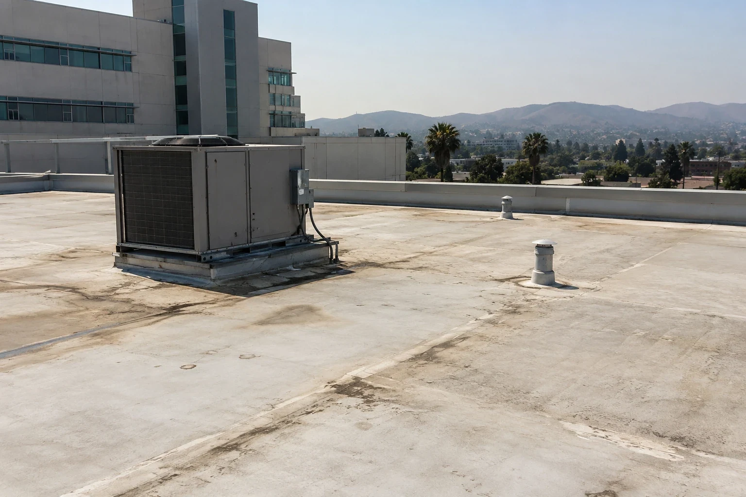 Hospital Roofing in Pomona, CA