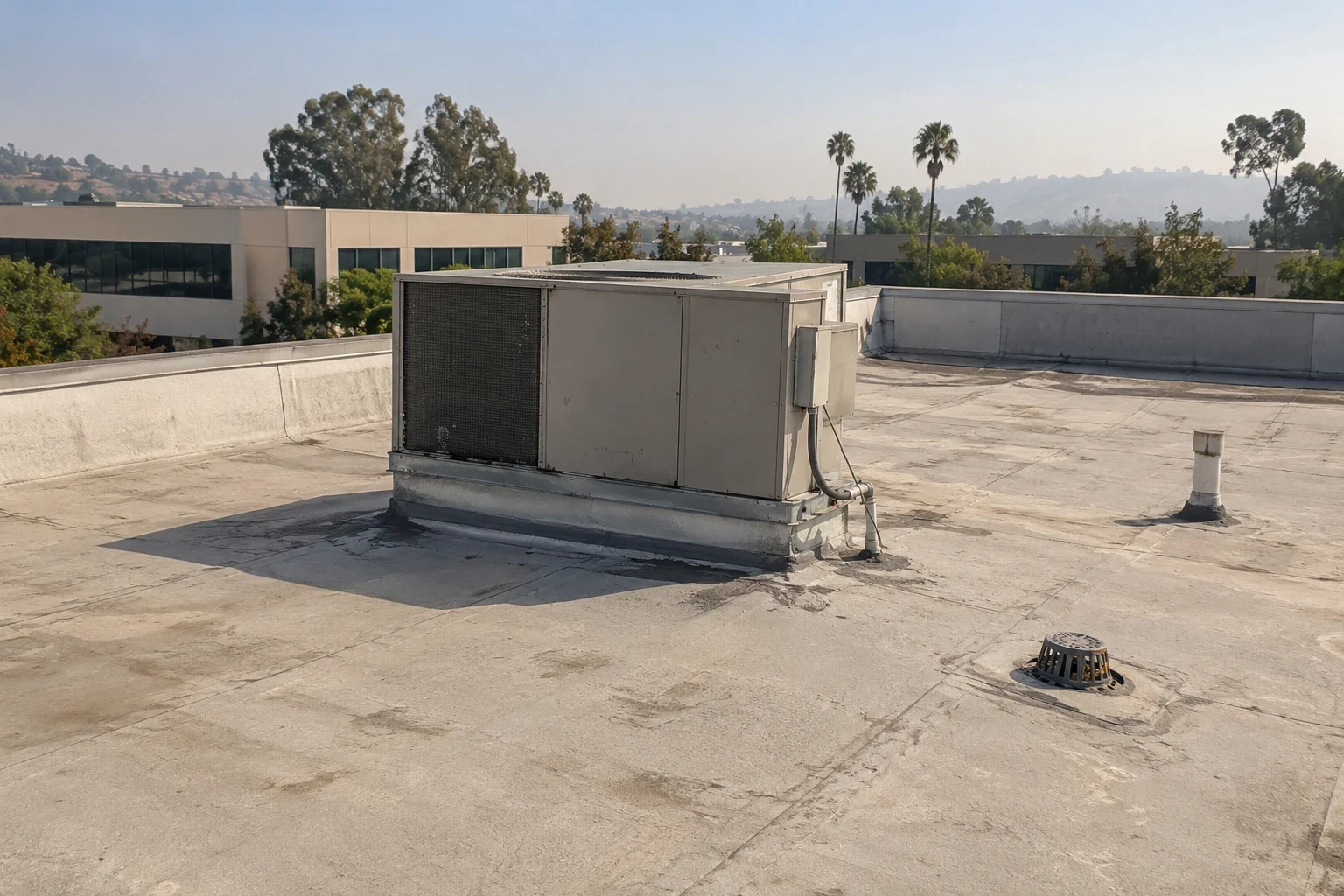 Office Building Roofing in Pomona, CA